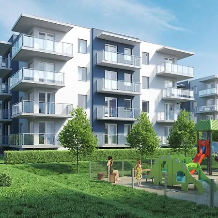 Lägenhet Amber Comfort Z Prywatnym Miejscem Parkingowym *